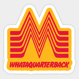 whataquarterback Sticker